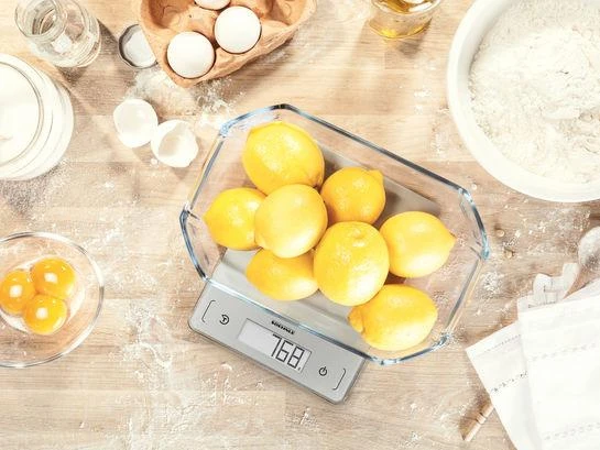 Leifheit Virtuvinės svarstyklės - Soehnle Page Comfort 300 Slim 10kg LCD Ekranas Pilkas