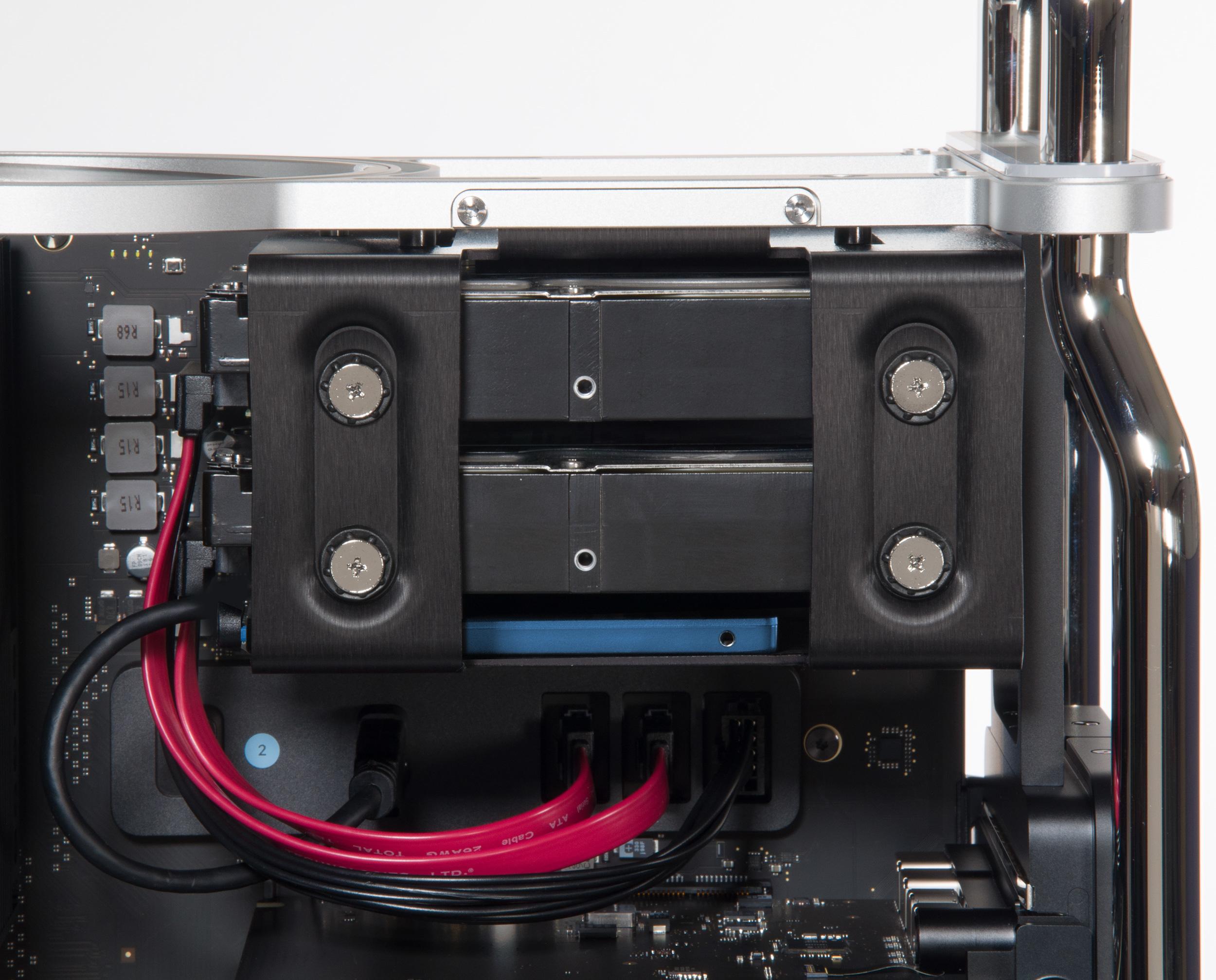 „Sonnet Fusion Flex J3i“ – 3 diskų tvirtinimo sistema, skirta 2019 m. „Mac Pro“ – pridėkite savo SATA diskus