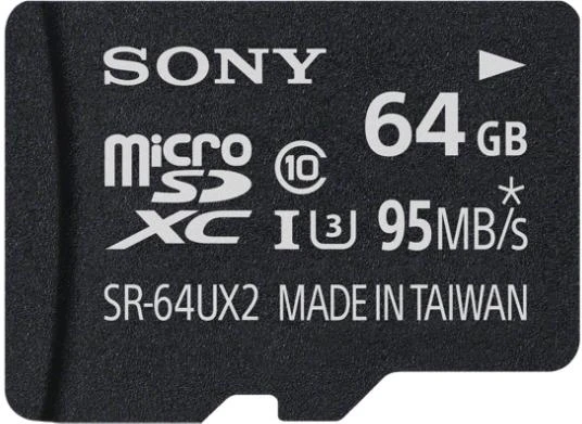 Sony 64GB Micro SDXC SR-64UX2A atminties kortelė