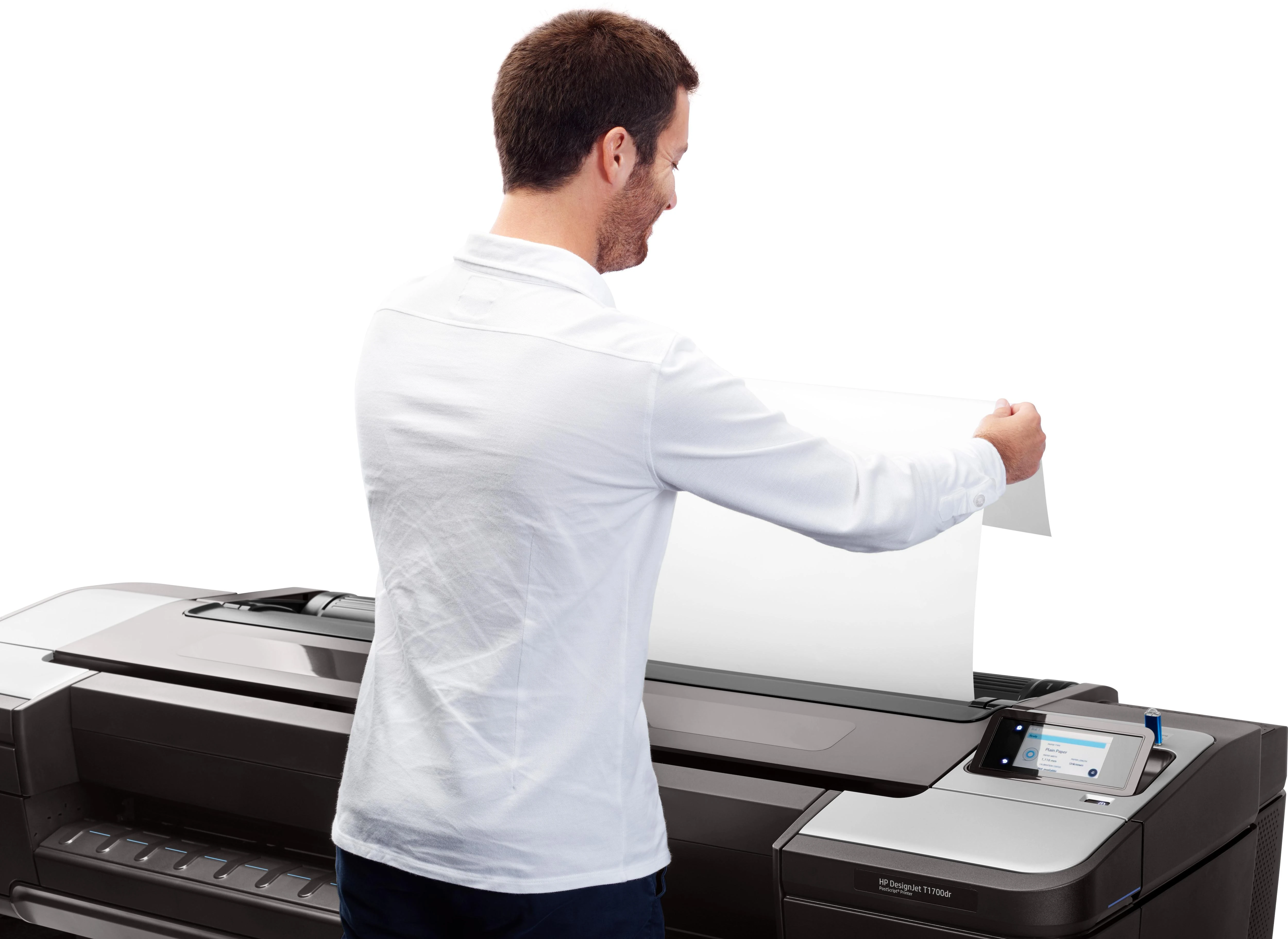 Spausdintuvas Hewlett Packard (HP) „HP DesignJet T1700“ 44 colių braižytuvas (W6B55A)