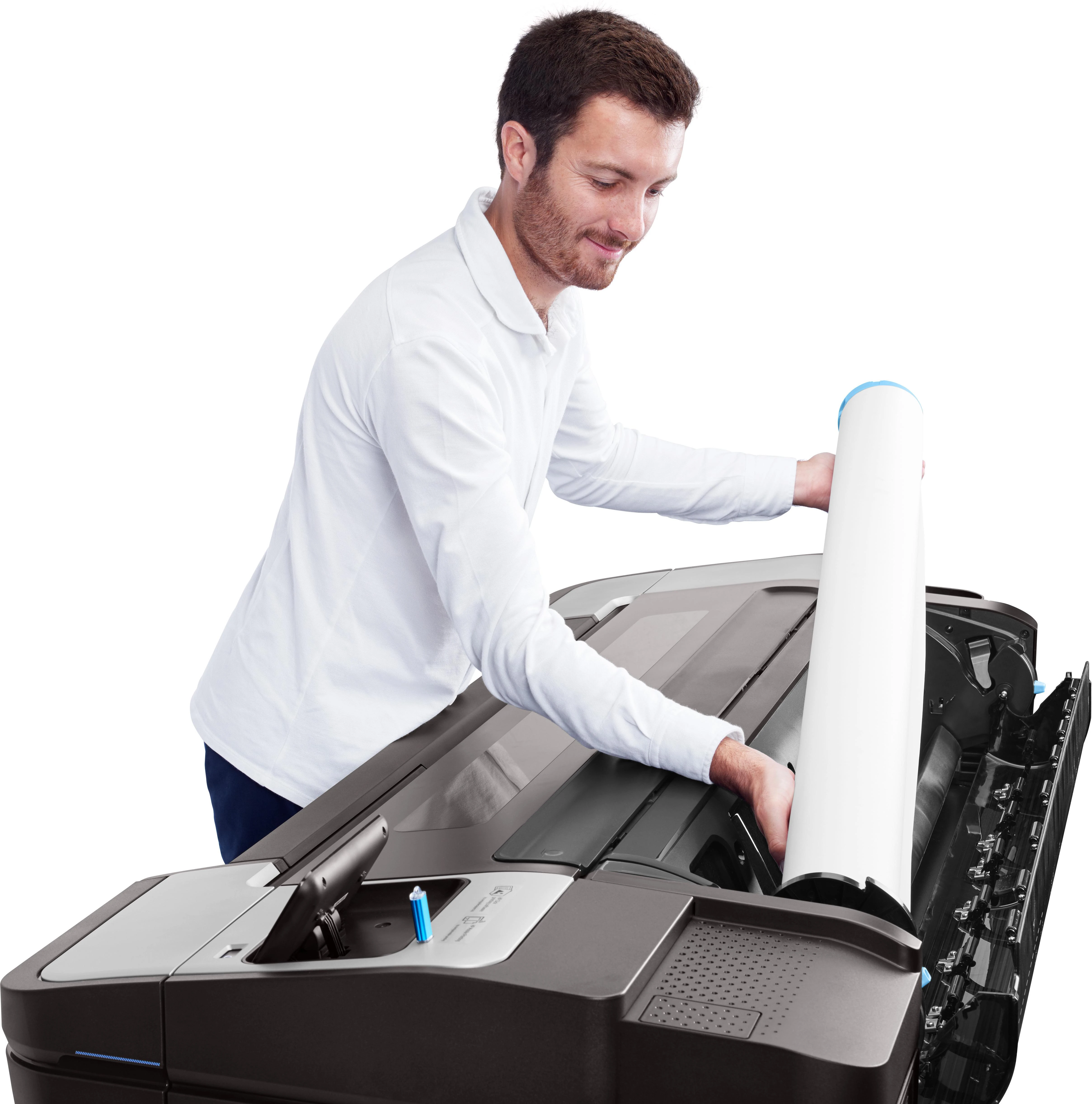 Spausdintuvas Hewlett Packard (HP) „HP DesignJet T1700“ 44 colių braižytuvas (W6B55A)