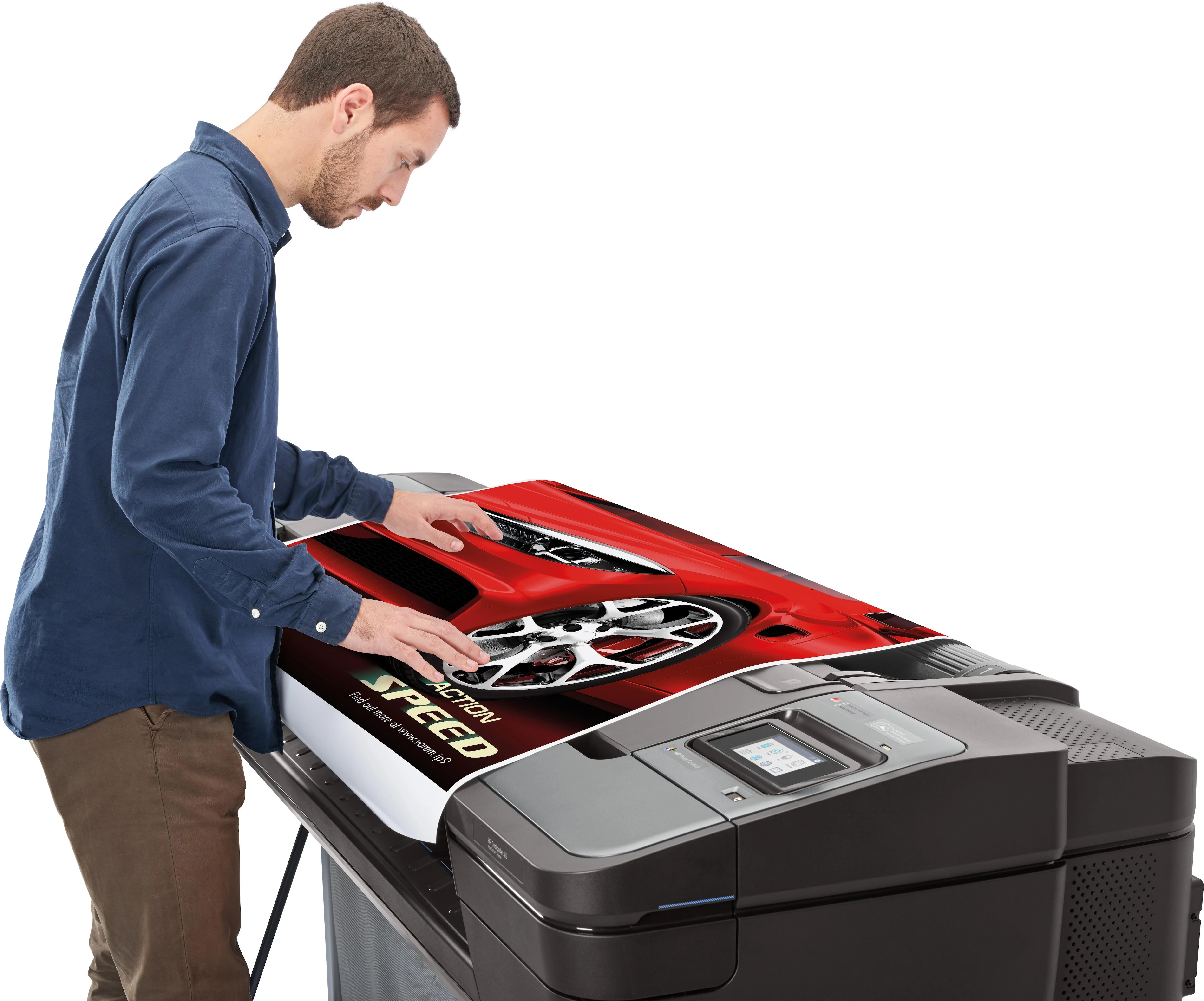 Hewlett Packard (HP) Spausdintuvas HP T8W15A#B19 Juoda