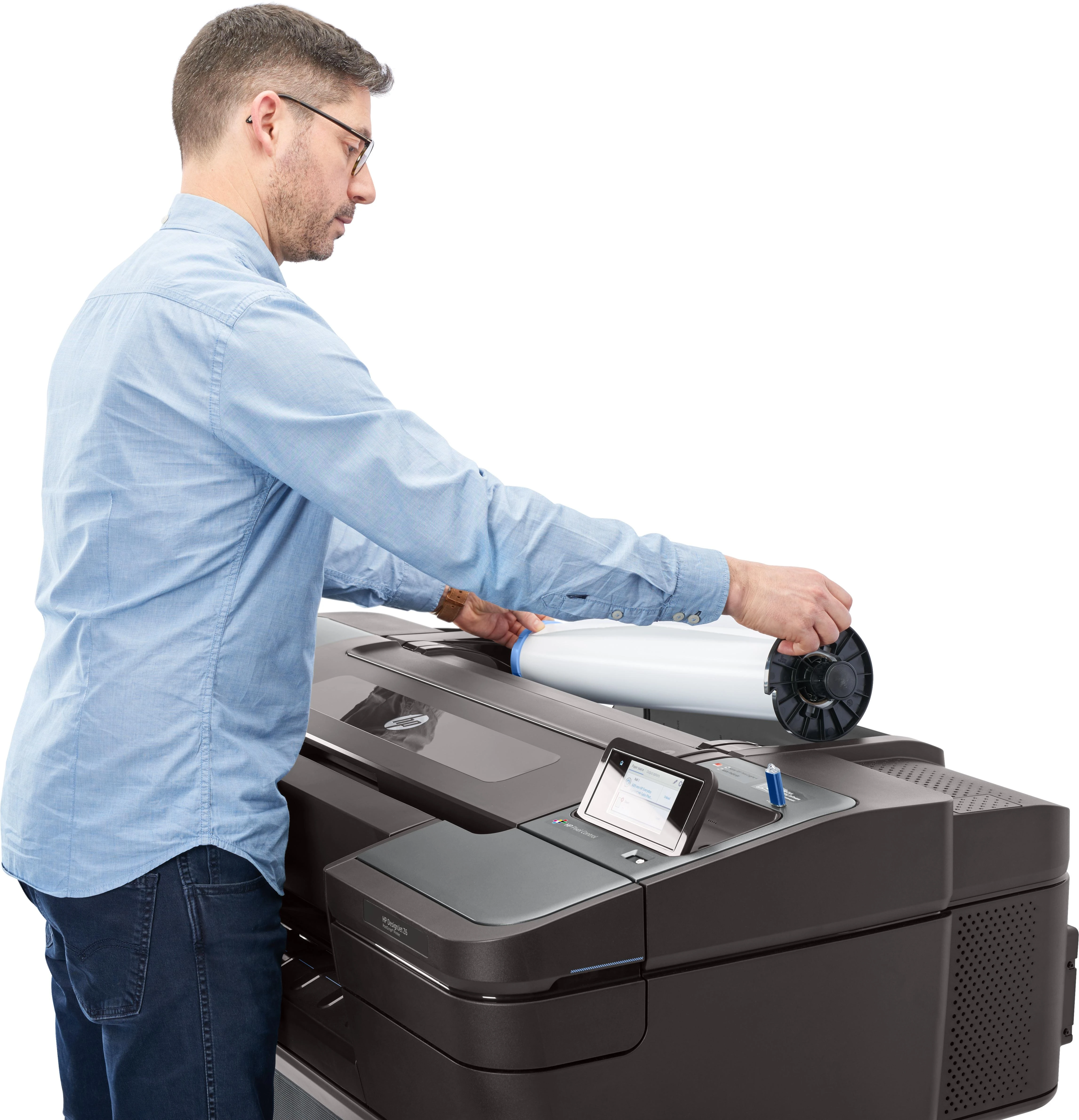 Hewlett Packard (HP) Spausdintuvas HP T8W15A#B19 Juoda