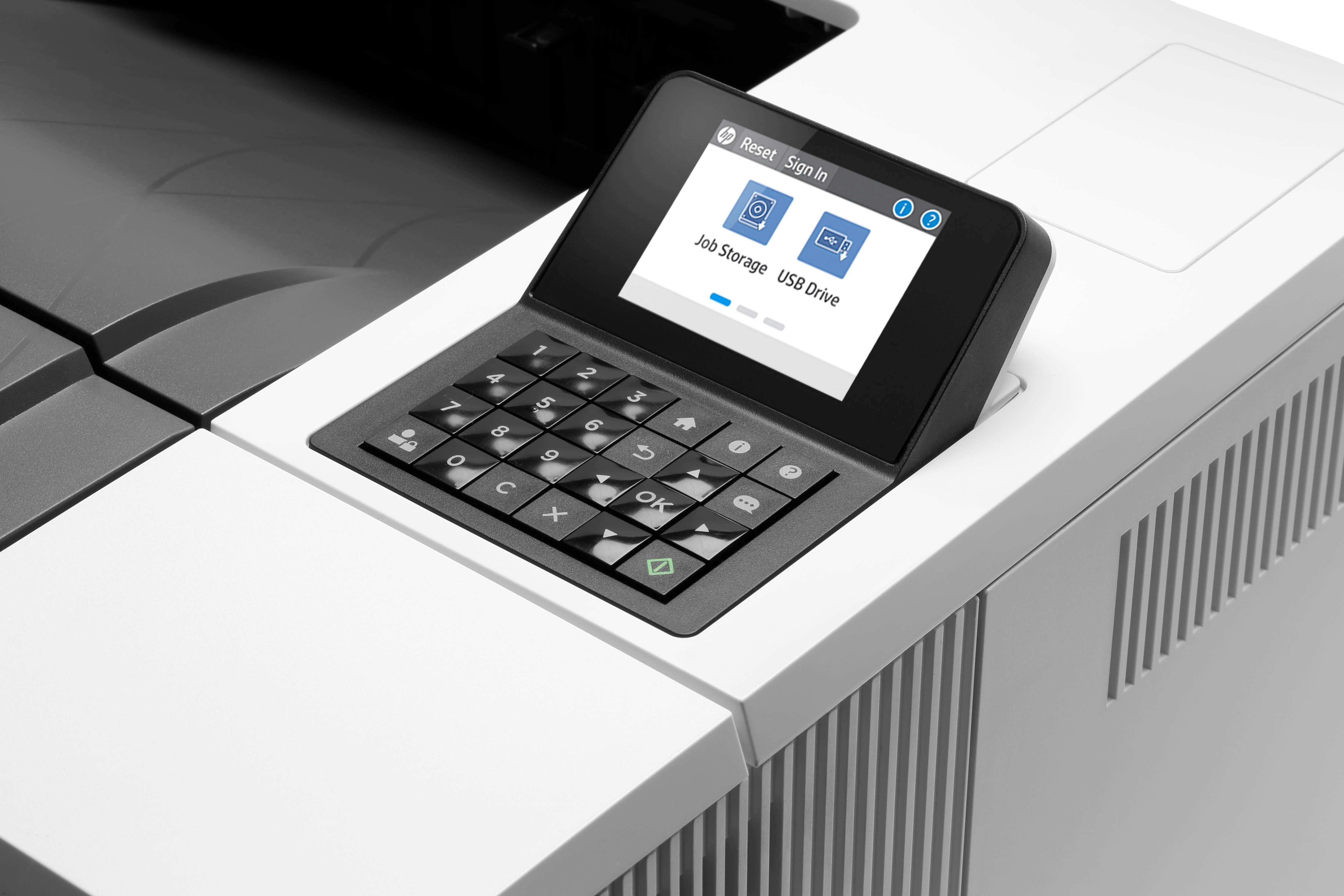 Hewlett Packard (HP) HP LaserJet Enterprise M507dn Spausdintuvas - A4 Mono lazerinis, Spausdinimas, Automatinis dokumentų tiektuvas, Auto-Duplex, LAN, 43ppm, 2000-7500 puslapių per mėnesį (pakeičia M506dn)