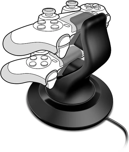PS4 valdiklio pakrovėjas Speedlink TWINDOCK PS4 SL-4511-BK