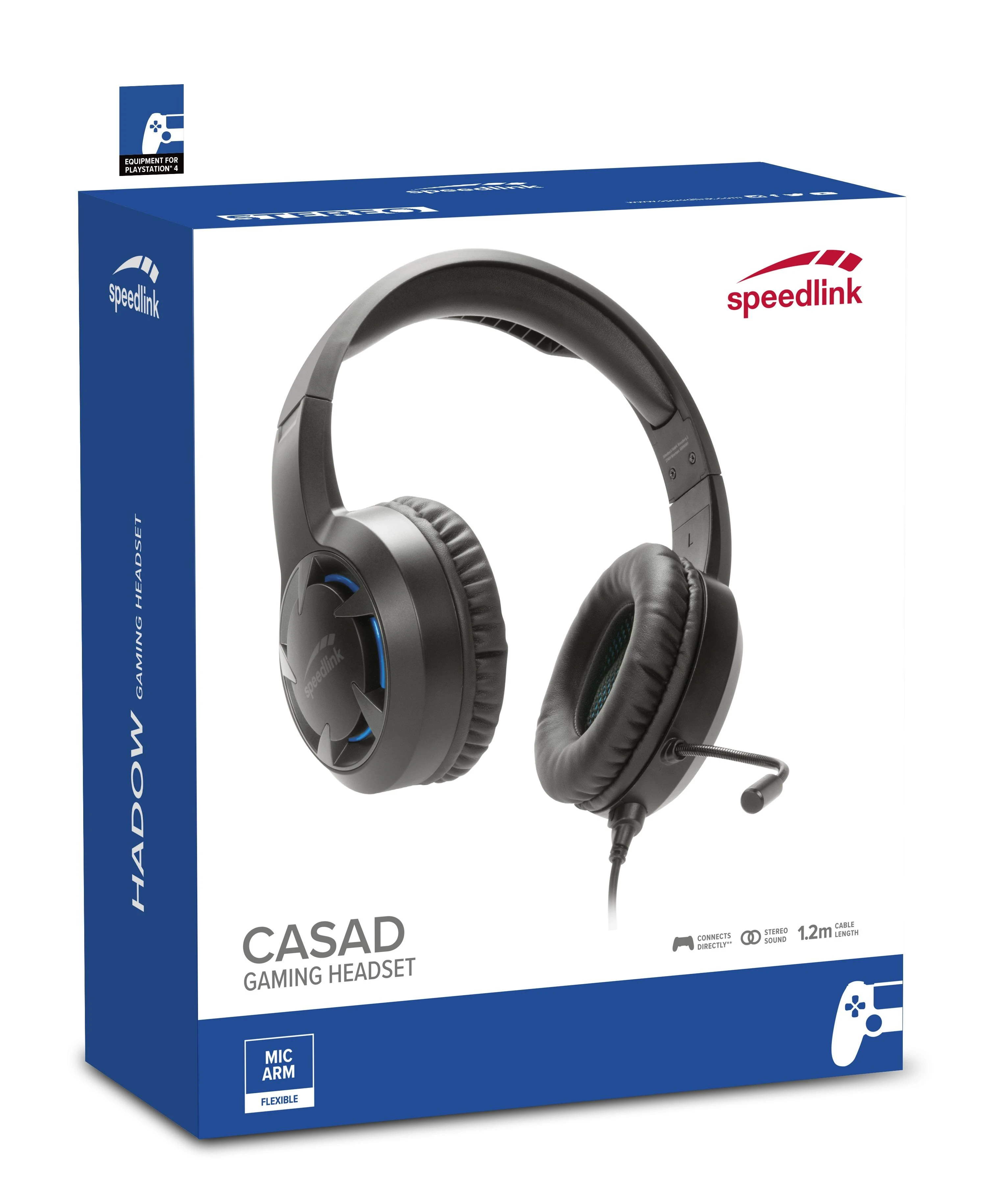 „Speedlink“ ausinės „Casad PS4“ (SL450305)