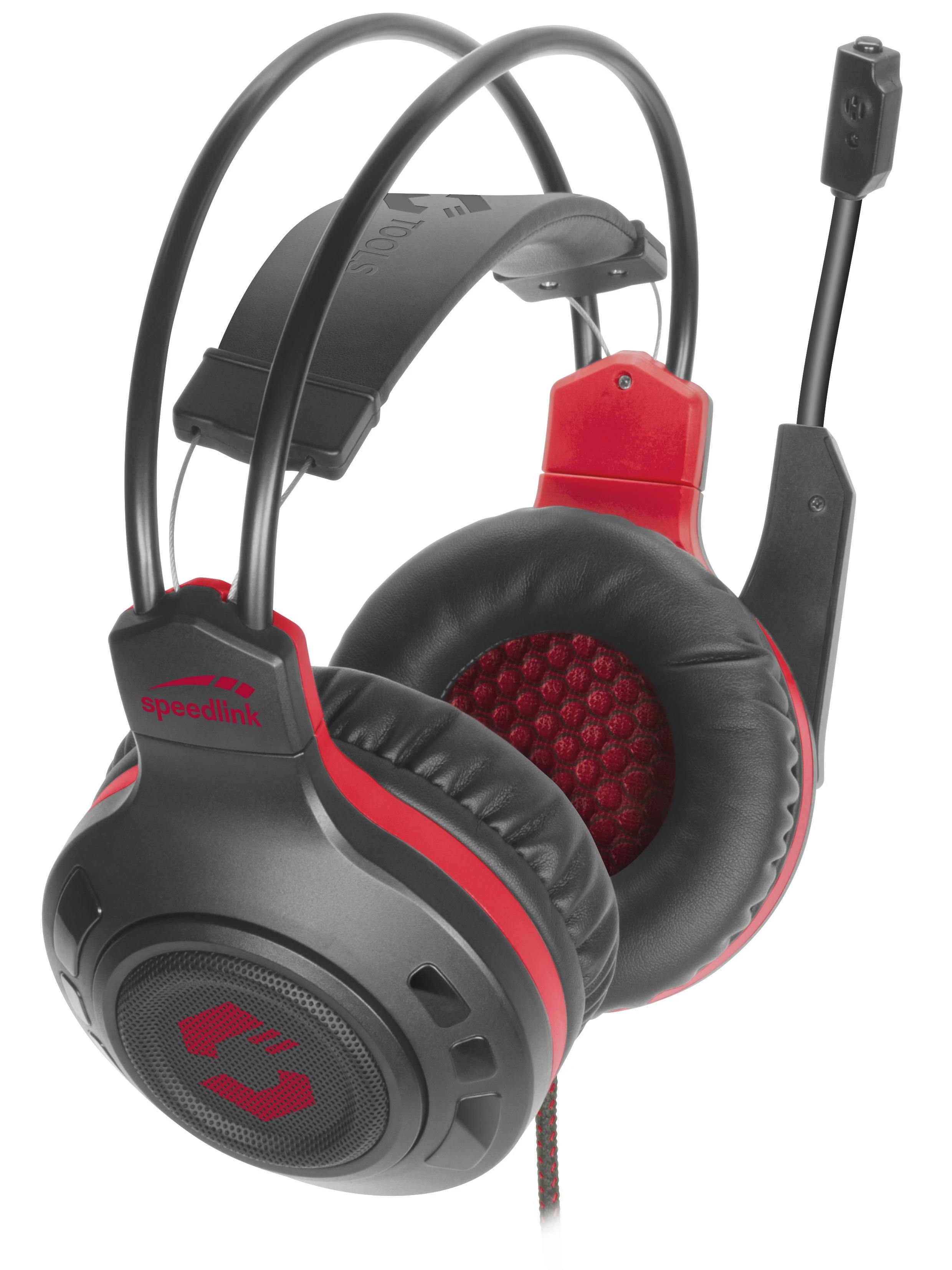 Speedlink ausinės Celsor Gaming, juodos (SL-860011-BK)