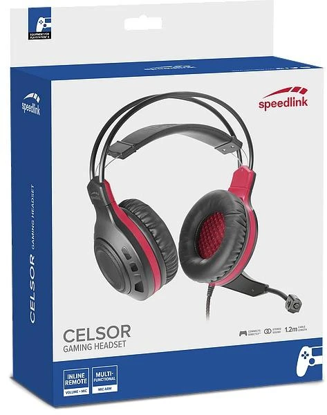 Ausinės Speedlink Celsor PS4 SL-450311-BK