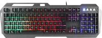 Speedlink LUNERA metalinė vaivorykštinė žaidimų klaviatūra, 5 režimai, juoda