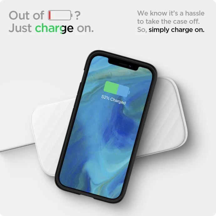 Dėklas Spigen ACS01753, skirtas iPhone 12 Mini, juodas