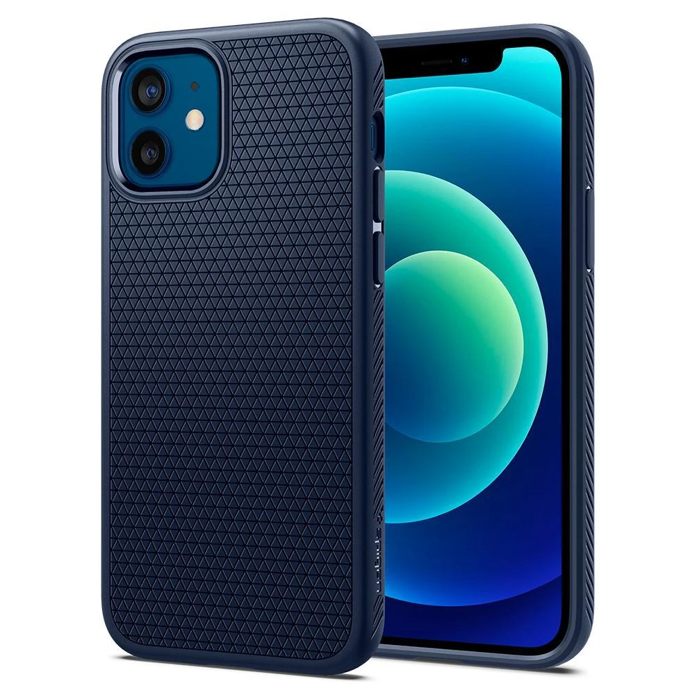 Dėklas Spigen 112591 skirtas iPhone 12, iPhone 12 Pro, mėlyna
