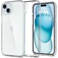 Spigen Ultra Hybrid dėklas skirtas Apple iPhone 15, spalva - Crystal Clear