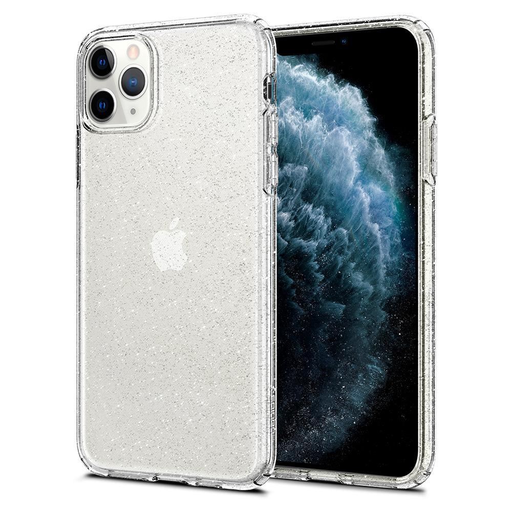 Spigen Liquid Crystal Glitter iPhone 11 Pro Max permatomas | Varle.lt