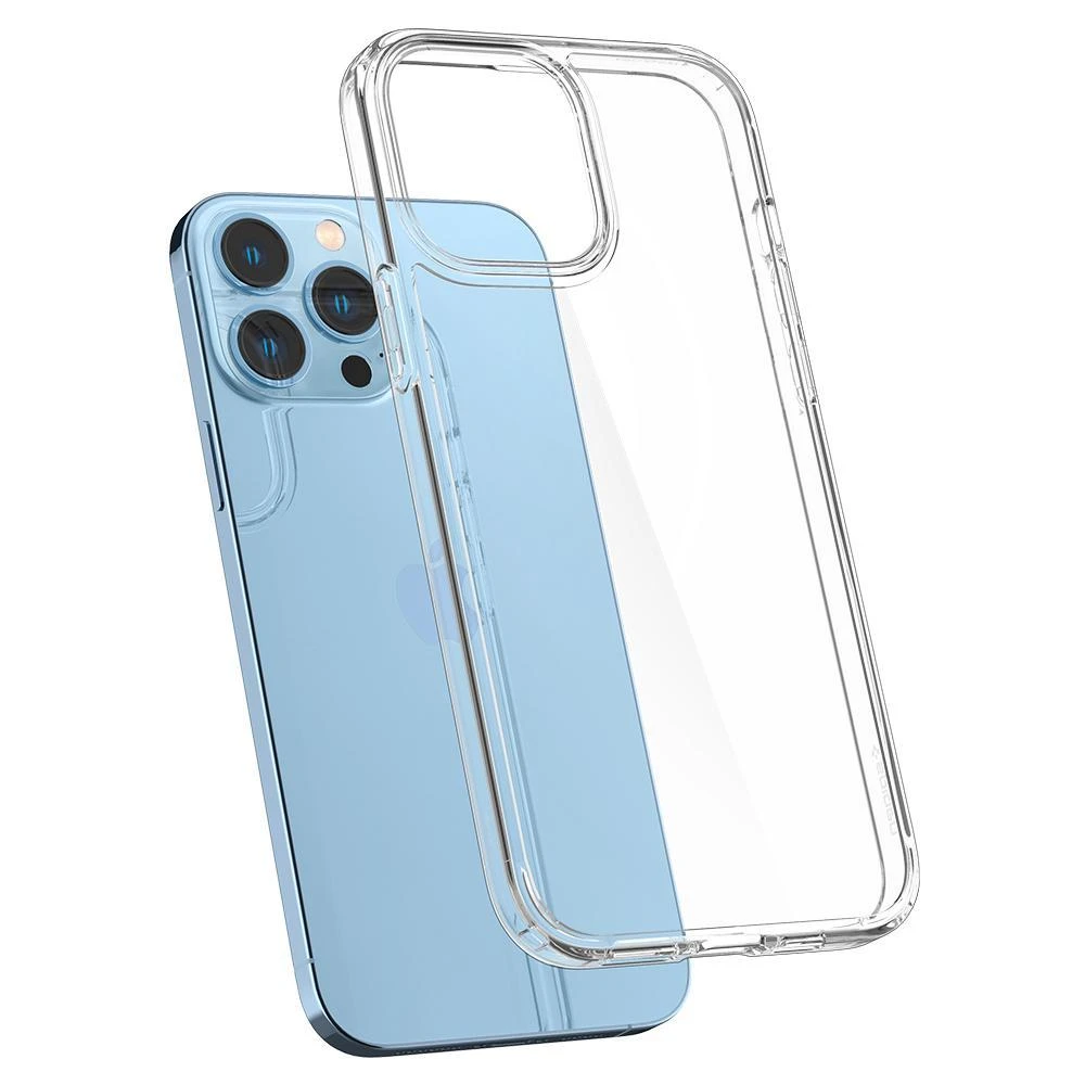 Spigen Ultra Hybrid dėklas skirtas Apple iPhone 13 Pro Max, spalva - Crystal Clear