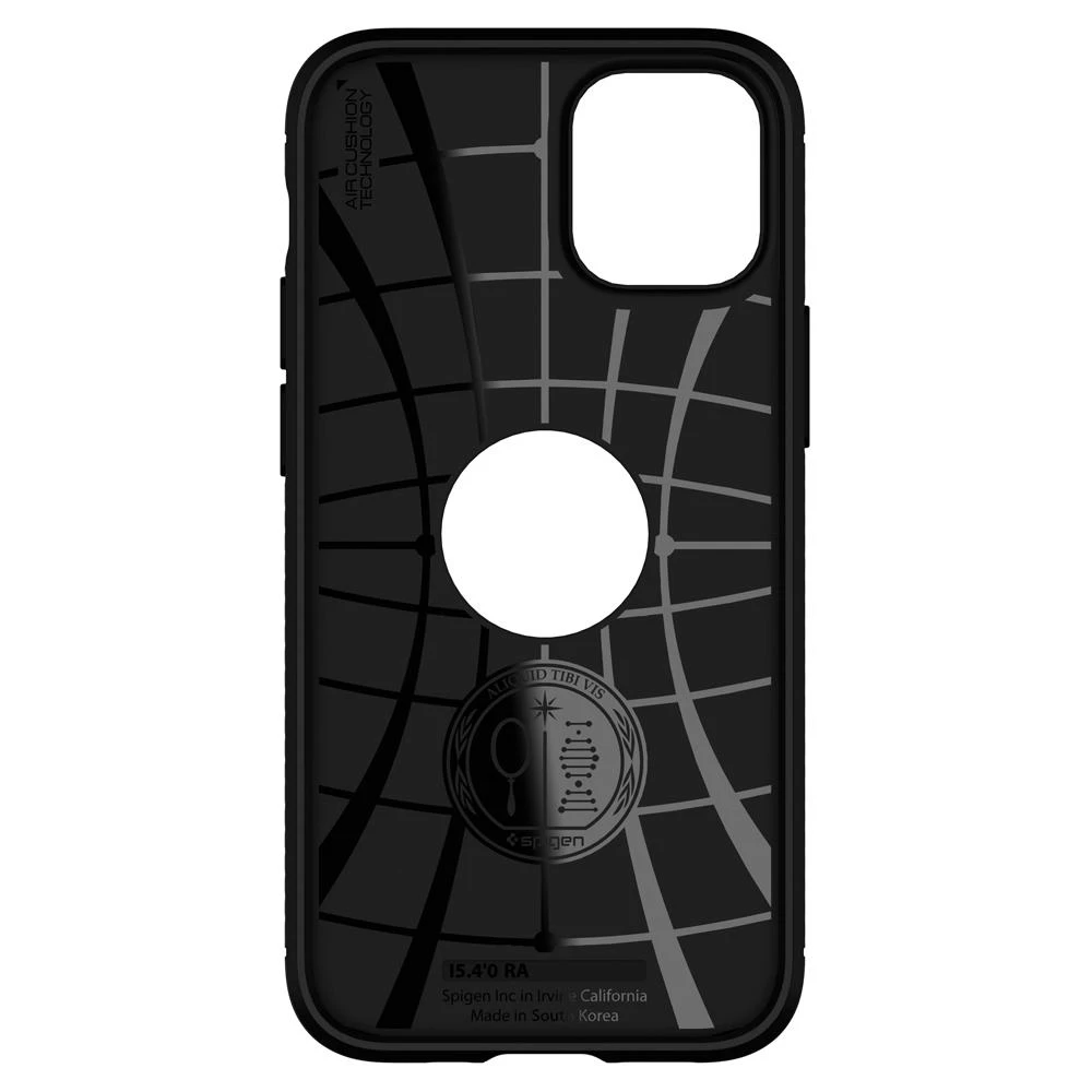 Spigen Rugged Armor – dėklas skirtas Apple iPhone 12 / Apple iPhone 12 Pro Case Juodas