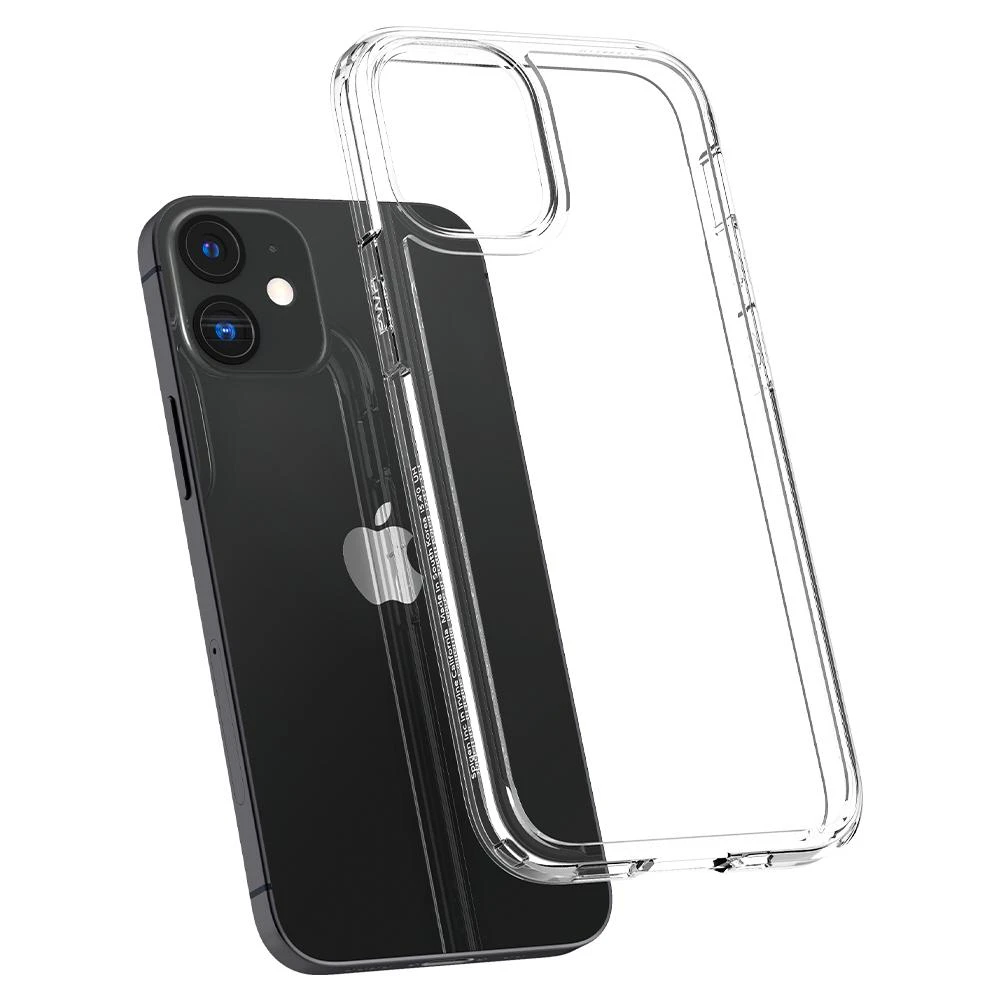 Spigen Ultra Hybrid dėklas skirtas Apple iPhone 12 Pro, spalva - Crystal Clear