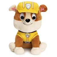 Spin Master Paw Patrol: Pliušiniai herojai 23 cm Rubble
