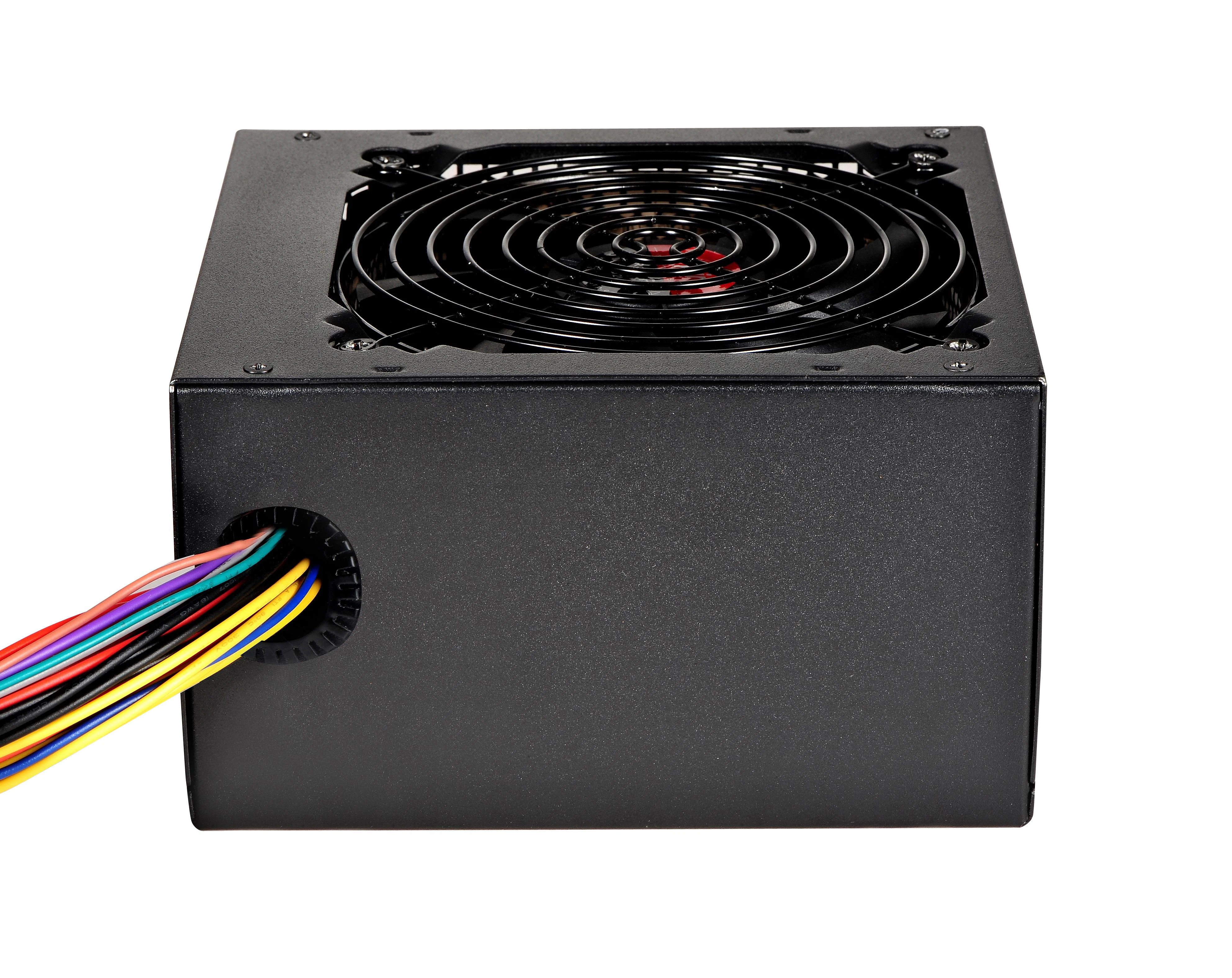 „Spire Silent Pearl“ 600 W, tylus 120 mm ventiliatorius, 1 x 20+4 kontaktų, 1 x 4 kontaktų 12 V, 2 x 4 kontaktų „Molex“, 4 x SATA, SP-ATX-600Z-PPFC