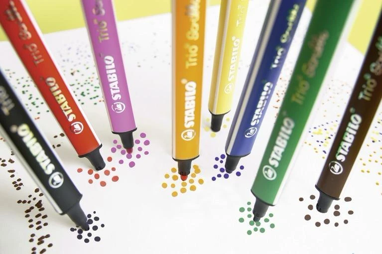 Stabilo - Trio Scribbi, 8 pc