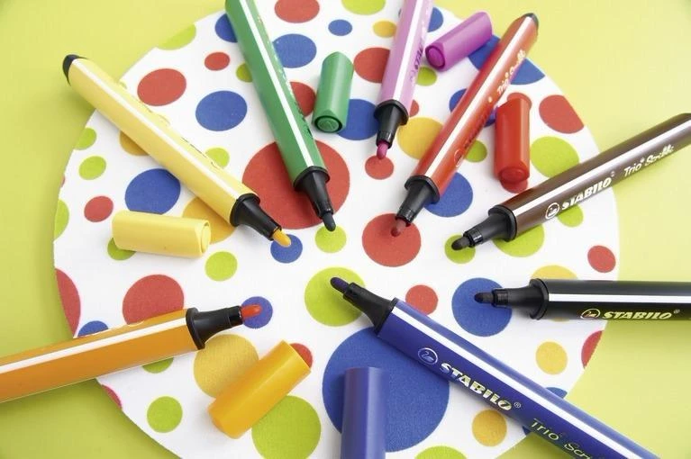 Stabilo - Trio Scribbi, 8 pc