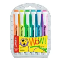 Stabilo Highlighter Swing Cool 6 spalvų dėklas (165439)