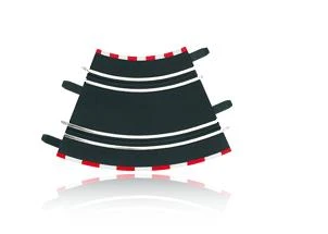 Trasos komponentas - Carrera Go kreivė (Carrera, 1:43 mastelis, kreiva trasa)