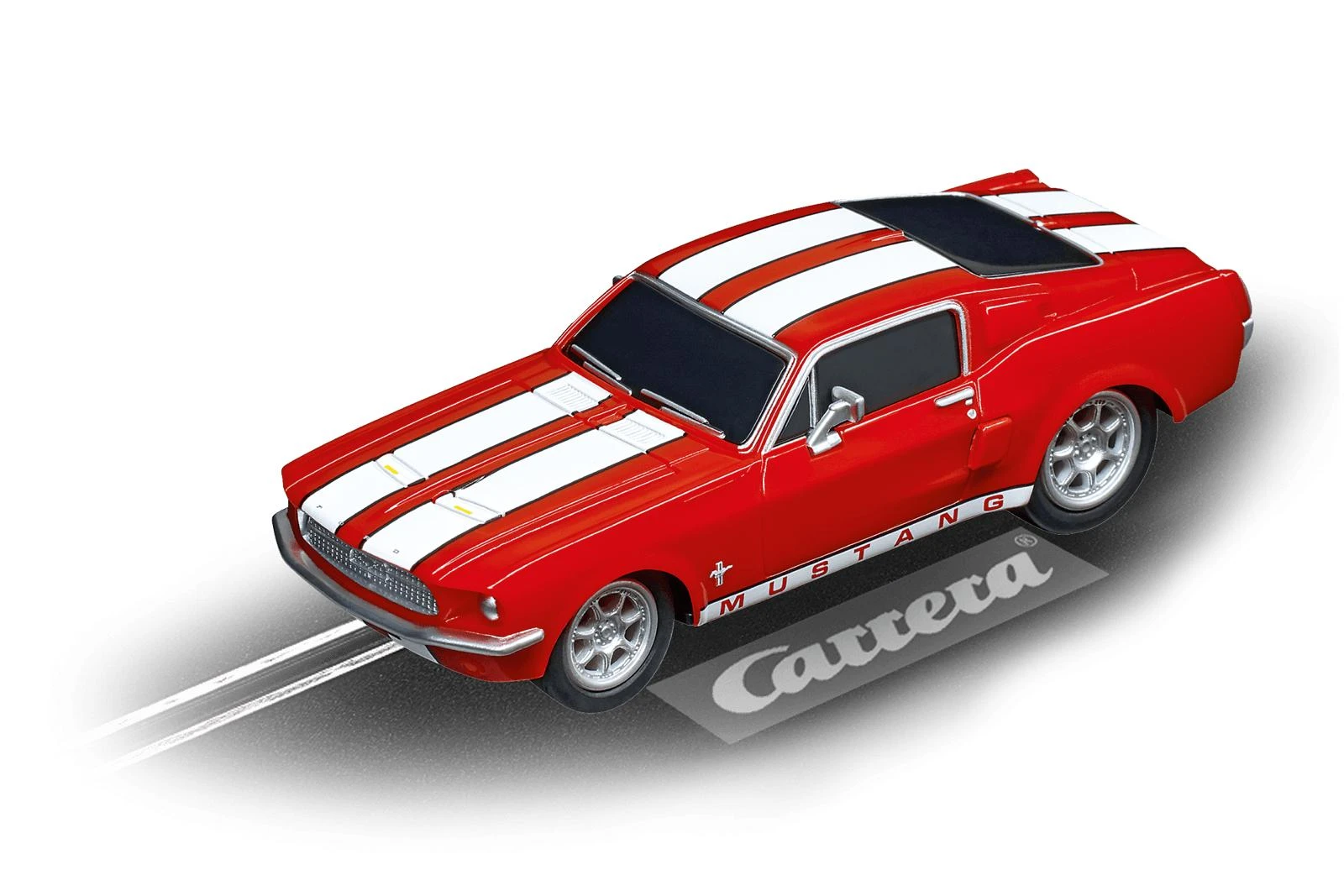 Carrera Auto GO! Ford Mustang 67 - Race Raudona