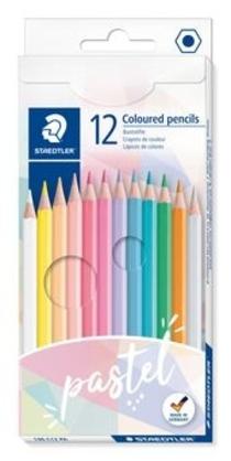 Spalvoti pasteliniai pieštukai STAEDTLER, 12 vnt.