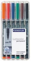 Staedtler STAEDTLER Folienstift Lumocolor M perm 6St