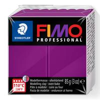 Staedtler Modeliavimo masė - Fimo Professional - Violetinė - 85 g - Kietėja kepant - Smulkūs ir tikslūs modeliai