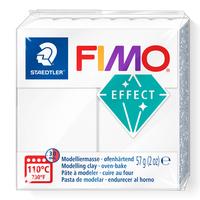 Modelinas FIMO EFFECT, 57 g, permatoma balta sp.