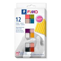 Modeliavimo masė - FIMO - Soft - 12 spalvų rinkinys - 300g