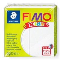 Staedtler Modeliavimo pasta - Fimo - Vaikams - Balta su blizgučiais - 42 gramai - Lanksti ir lengva formuoti