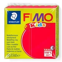 Fimo Plastikiniai masė termoreaktyviosios Vaikų raudona 42g