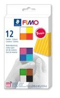 FIMO minkštas rinkinys 12x25g - bazinis (8023 C12-1)