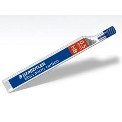 Staedtler Mars micro 775 0.5mm, Juoda, Mėlyna, Ruda, Juoda, 0.5 mm, Metalas, 0.5 m, Išsukamas