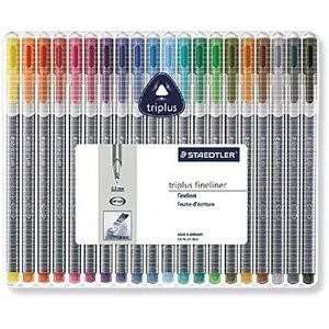 Staedtler STAEDTLER Fasermaler trispalvė 20St Box