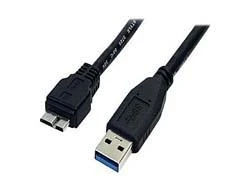 USB kabelis StarTech USB-A - miniUSB-B 0,5 m juodas (149594)