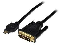 HDMI Micro į DVI-D kabelis, 1m