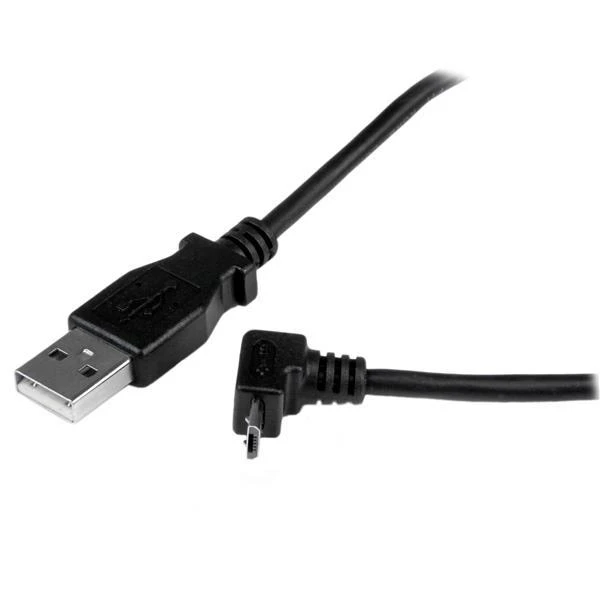 Kabelis USB StarTech USB-A - microUSB 1 m Juodas (USBAUB1MU)
