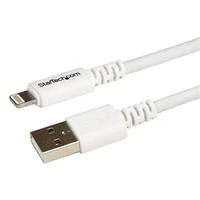 Kabelis USB StarTech USB-A - Lightning 3 m Baltas (USBLT3MW)