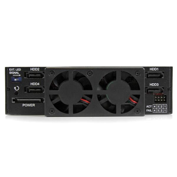 „StarTech“ 4x 2,5 colio SATA disko vieta (SATSASBP425)