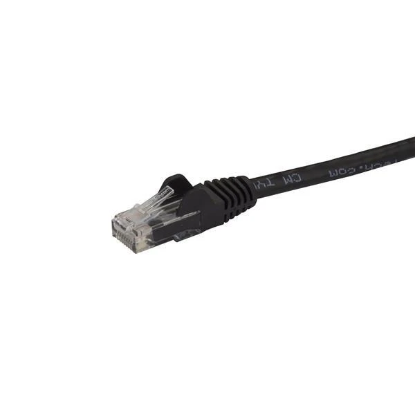 StarTech.com N6PATC5MBK tinklo kabelis 5 m Cat6 U/UTP (UTP) Juoda
