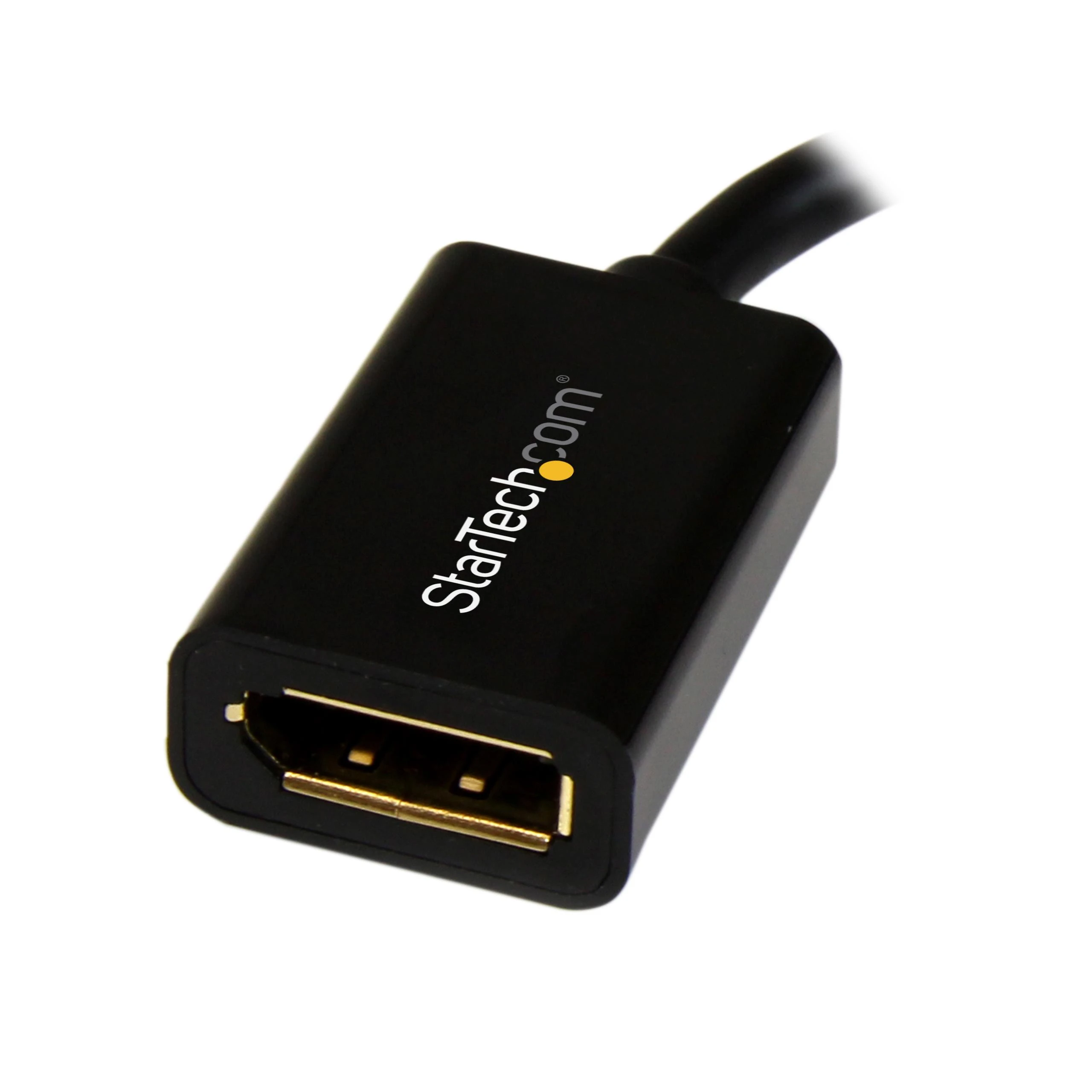 Adapteris AV StarTech DisplayPort Mini - DisplayPort juoda (MDP2DPMF6IN)