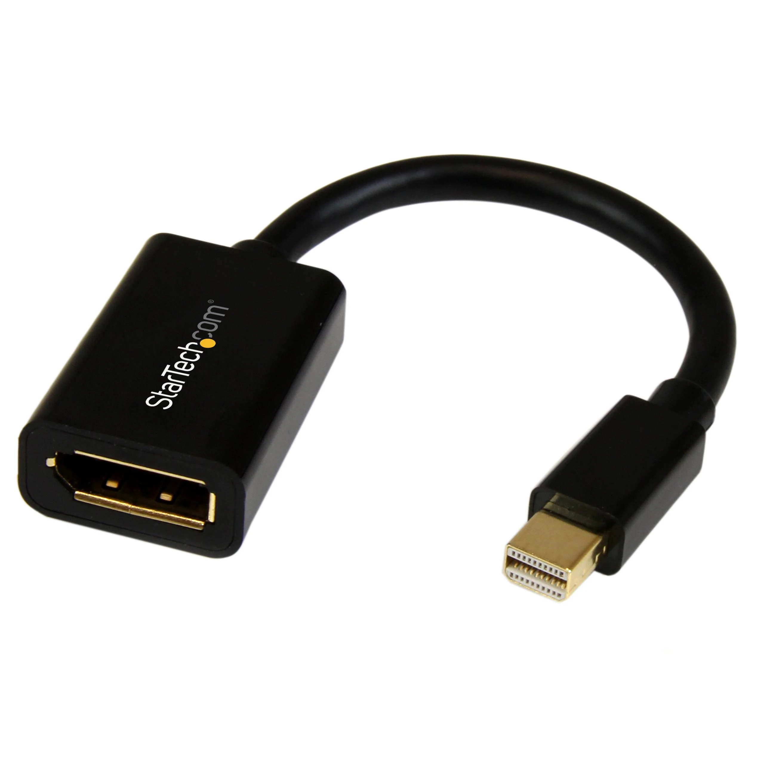 Adapteris AV StarTech DisplayPort Mini - DisplayPort juoda (MDP2DPMF6IN)