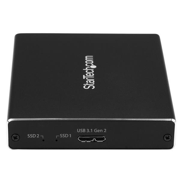 Serveris Kieszeń StarTech HDD DRIVE ENCLOSURE DUAL-SLOT SM22BU31C3R