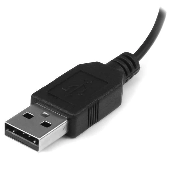 Juoda USB-A tipo jungtis adapteriui
