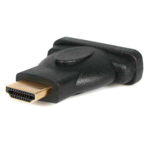 HDMI į DVI adapteris su auksiniu antgaliu