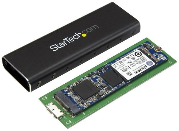 StarTech M.2 SATA SSD laikiklis – USB 3.0 (SM2NGFFMBU33)