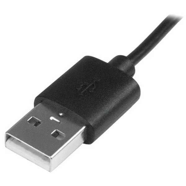 Kabelis USB StarTech USB-A - microUSB 1 m Juodas (USBAUBL1M)